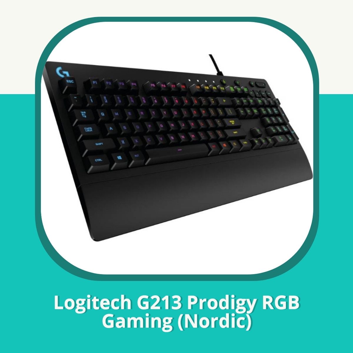Anmeldelse af Logitech G213 Prodigy RGB Gaming (Nordic)