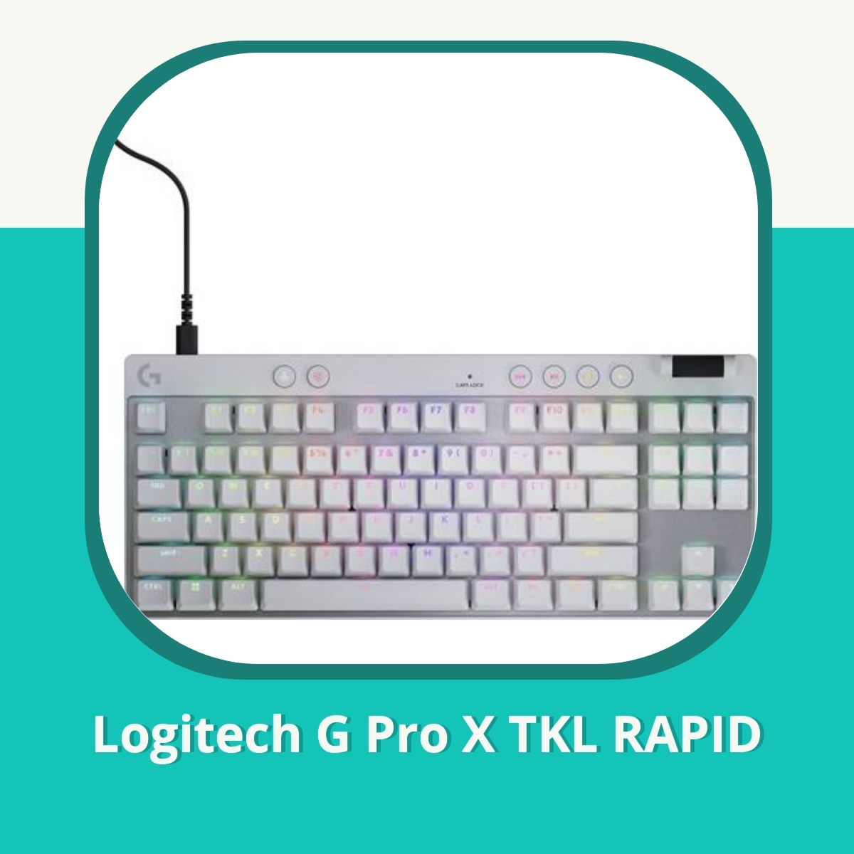 Anmeldelse af Logitech G Pro X TKL RAPID