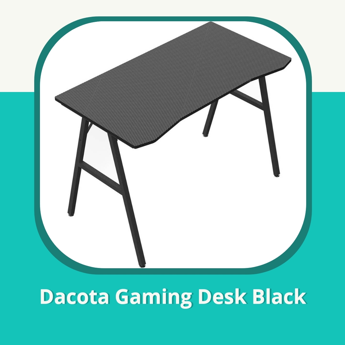 Anmeldelse af Dacota Gaming Desk Black