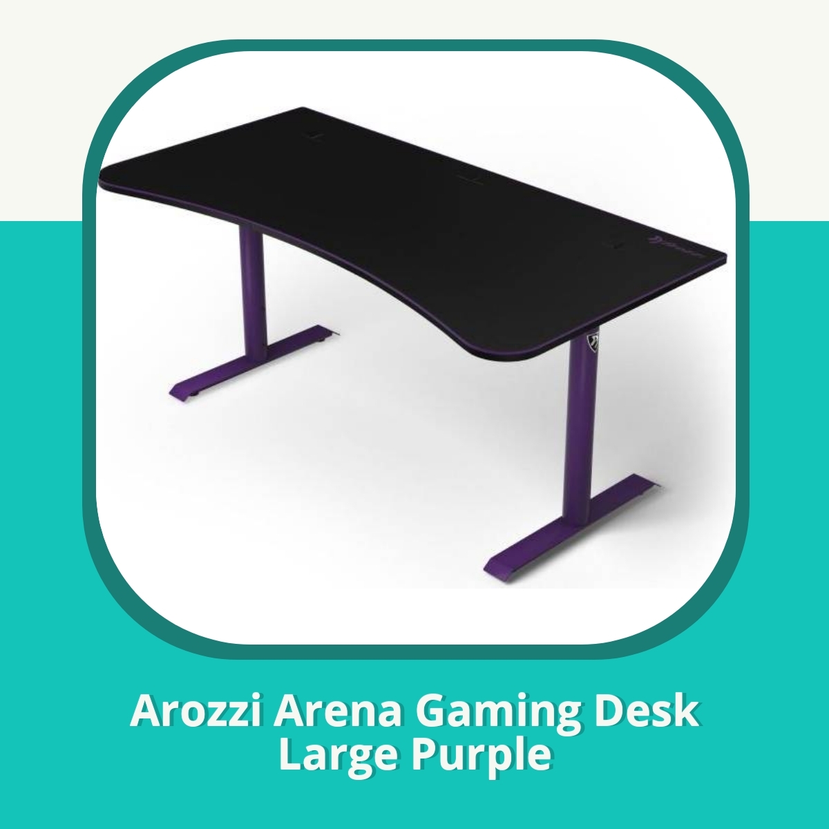 Recension Arozzi Arena Gaming Desk Large Purple