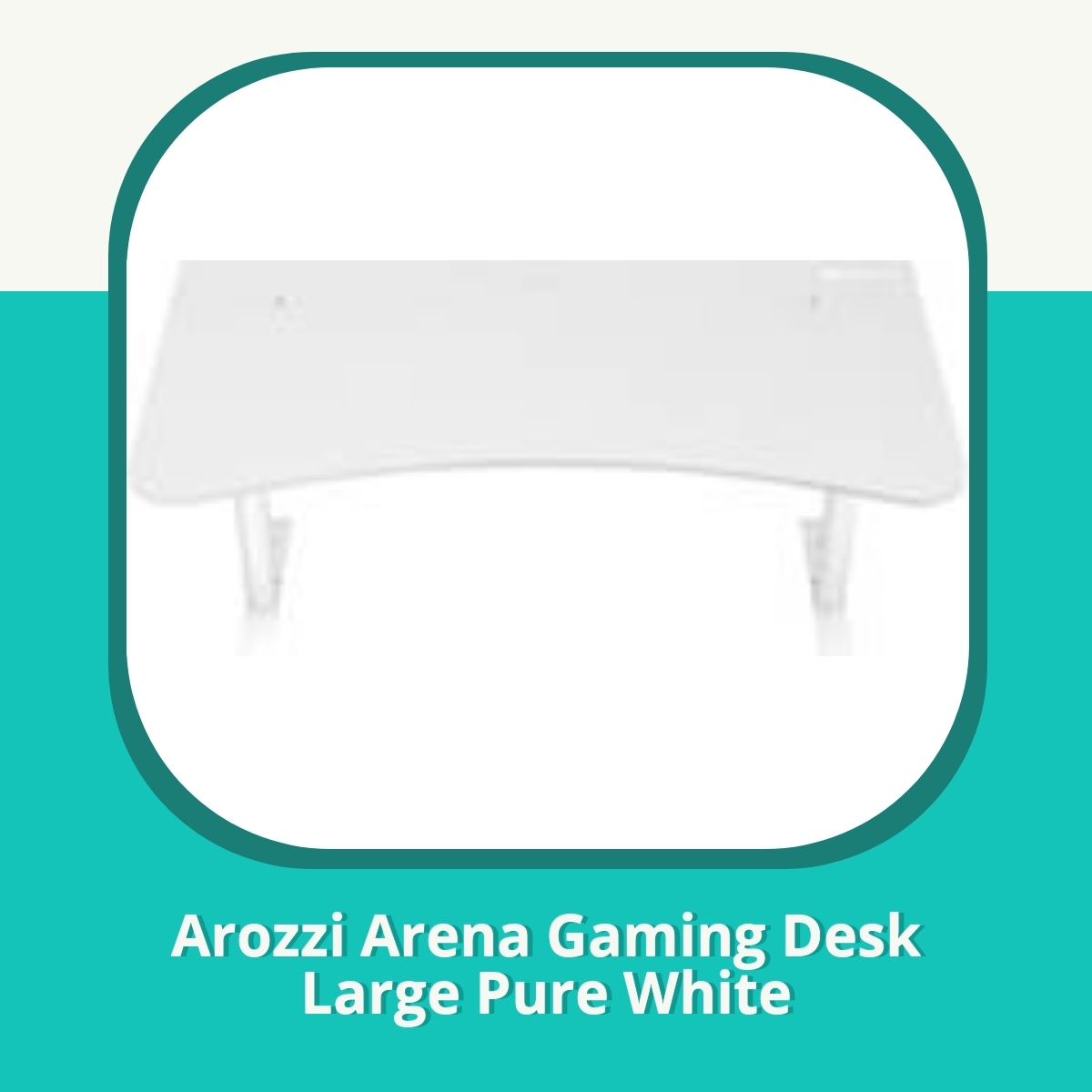 Recension af Arozzi Arena Gaming Desk Large Pure White