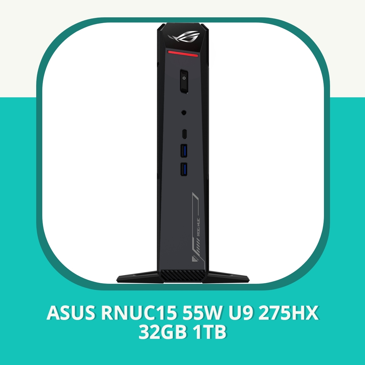 Recension af ASUS RNUC15 55W U9 275HX 32GB 1TB
