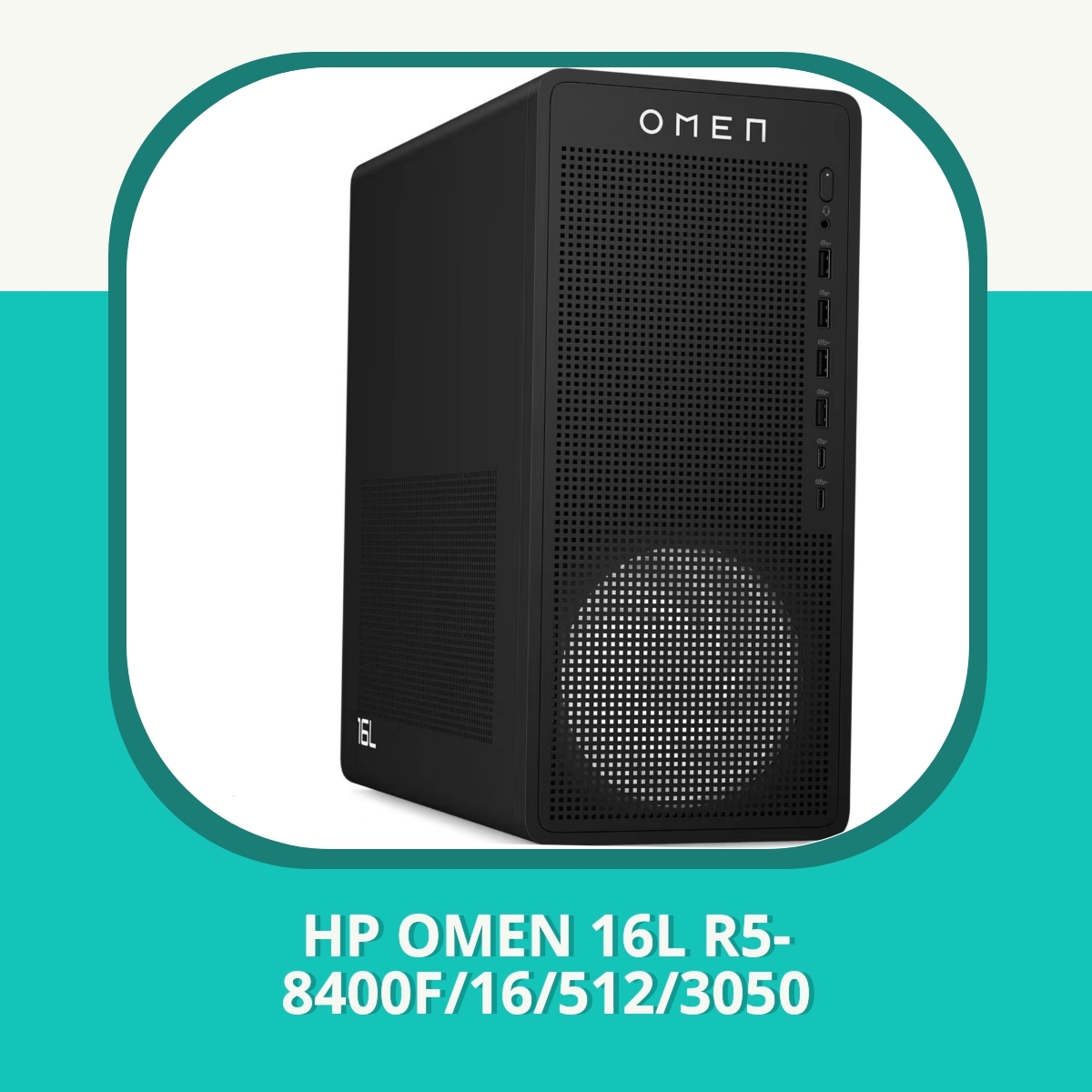 Recension af HP OMEN 16L R5-8400F/16/512/3050