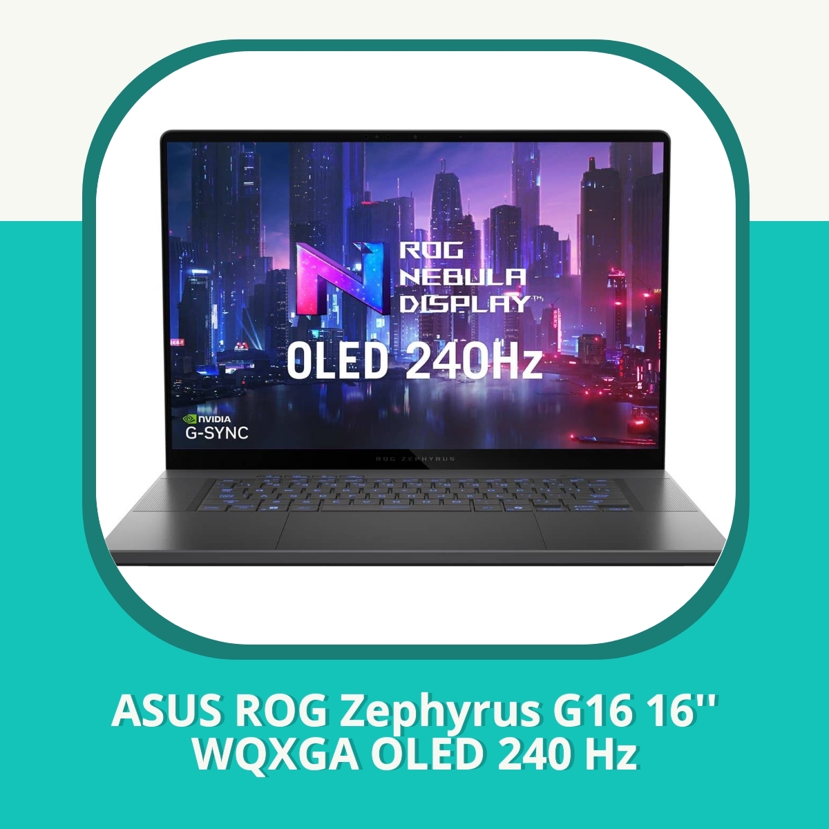 Recension af ASUS ROG Zephyrus G16 16'' WQXGA OLED 240 Hz