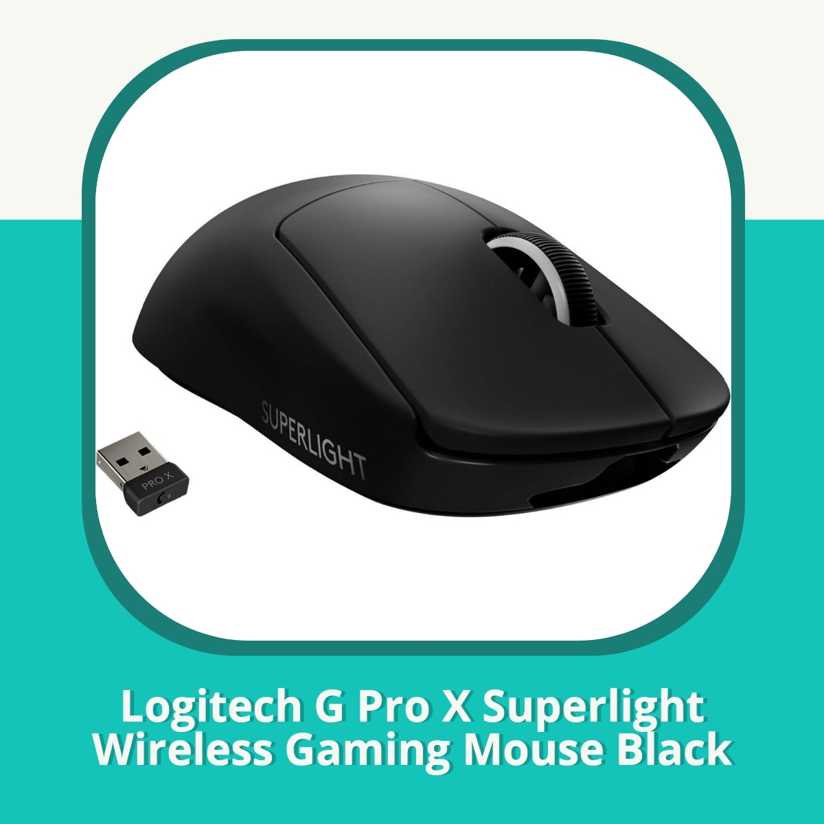 Anmeldelse af Logitech G Pro X Superlight Wireless Gaming Mouse Black