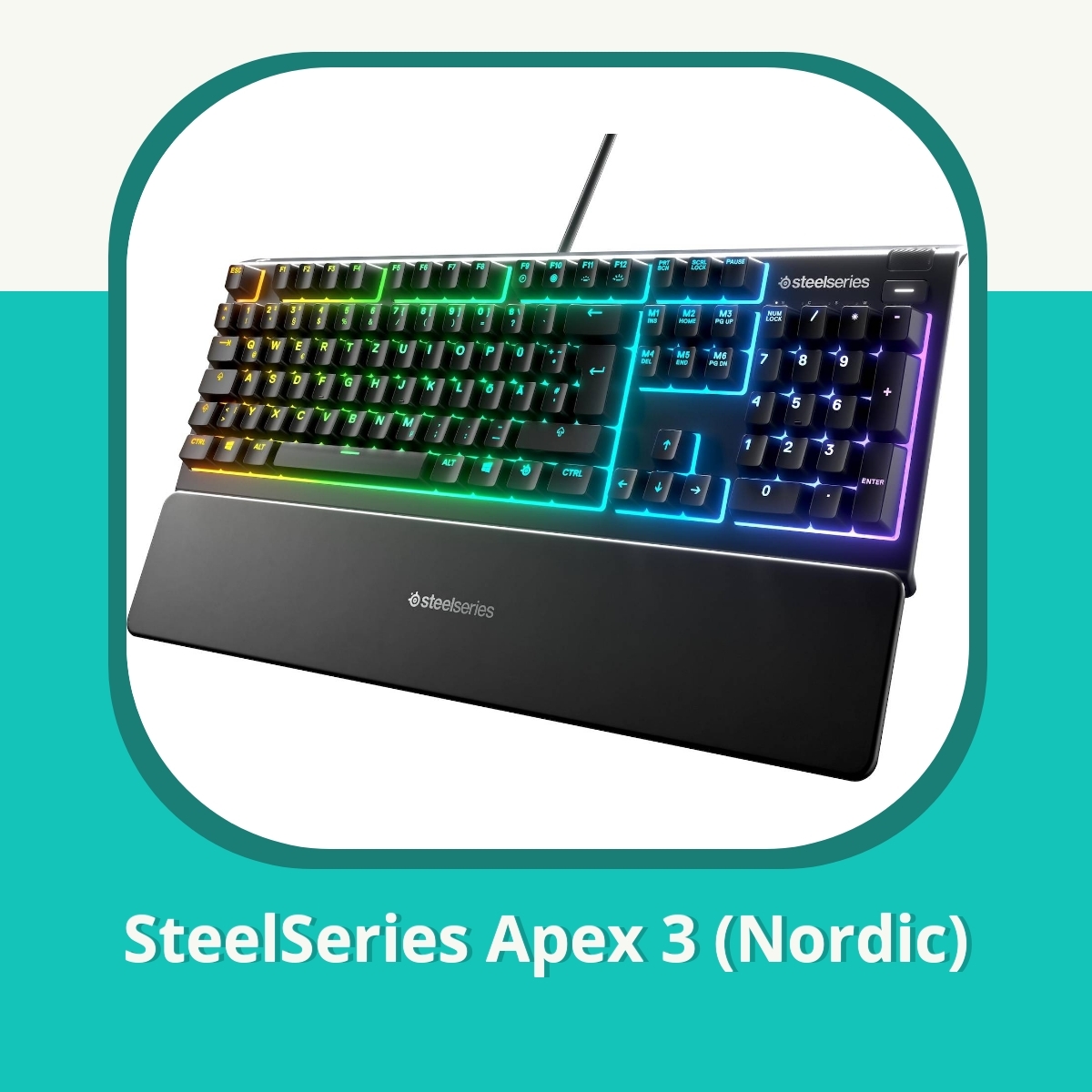 Recension af SteelSeries Apex 3 (Nordic)