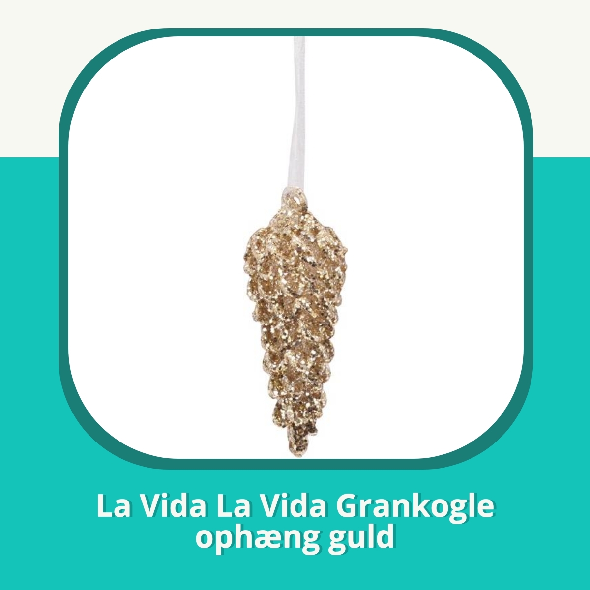 Anmeldelse af La Vida La Vida Grankogle ophæng guld