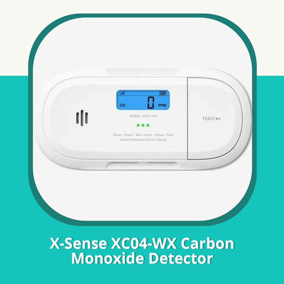 Anmeldelse af X-Sense XC04-WX Carbon Monoxide Detector