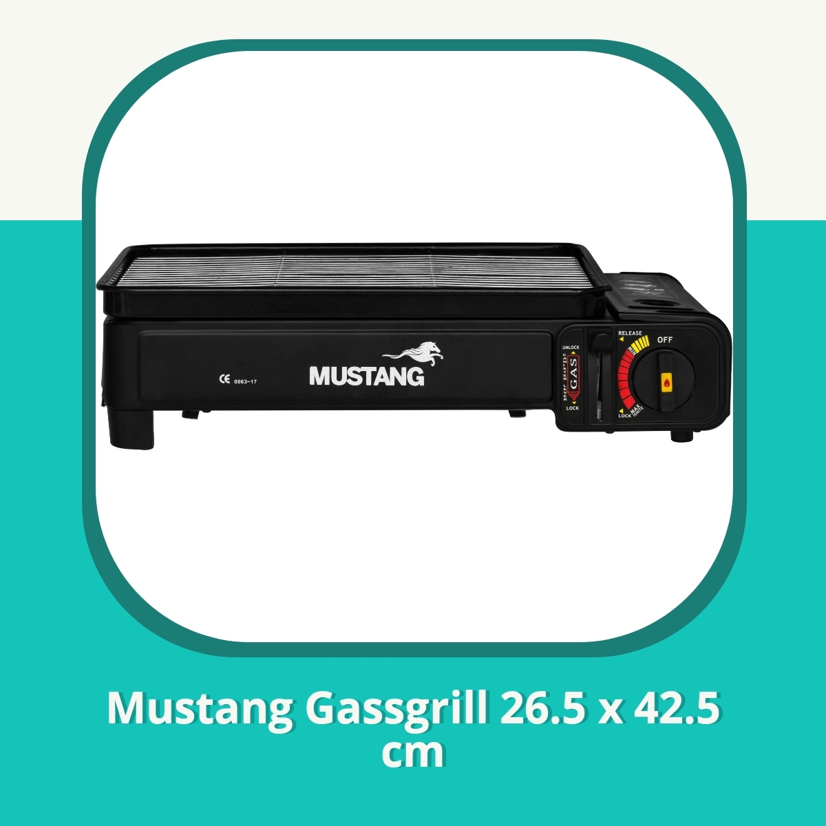 Anmeldelse af Mustang Gassgrill 26.5 x 42.5 cm