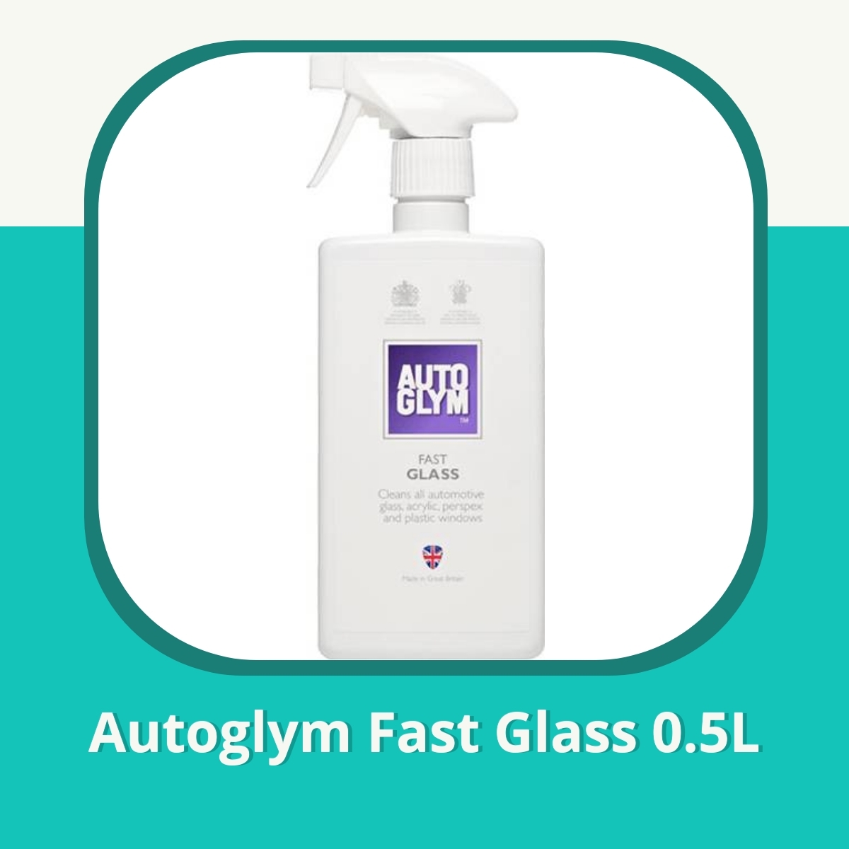 Anmeldelse af Autoglym Fast Glass 0.5L
