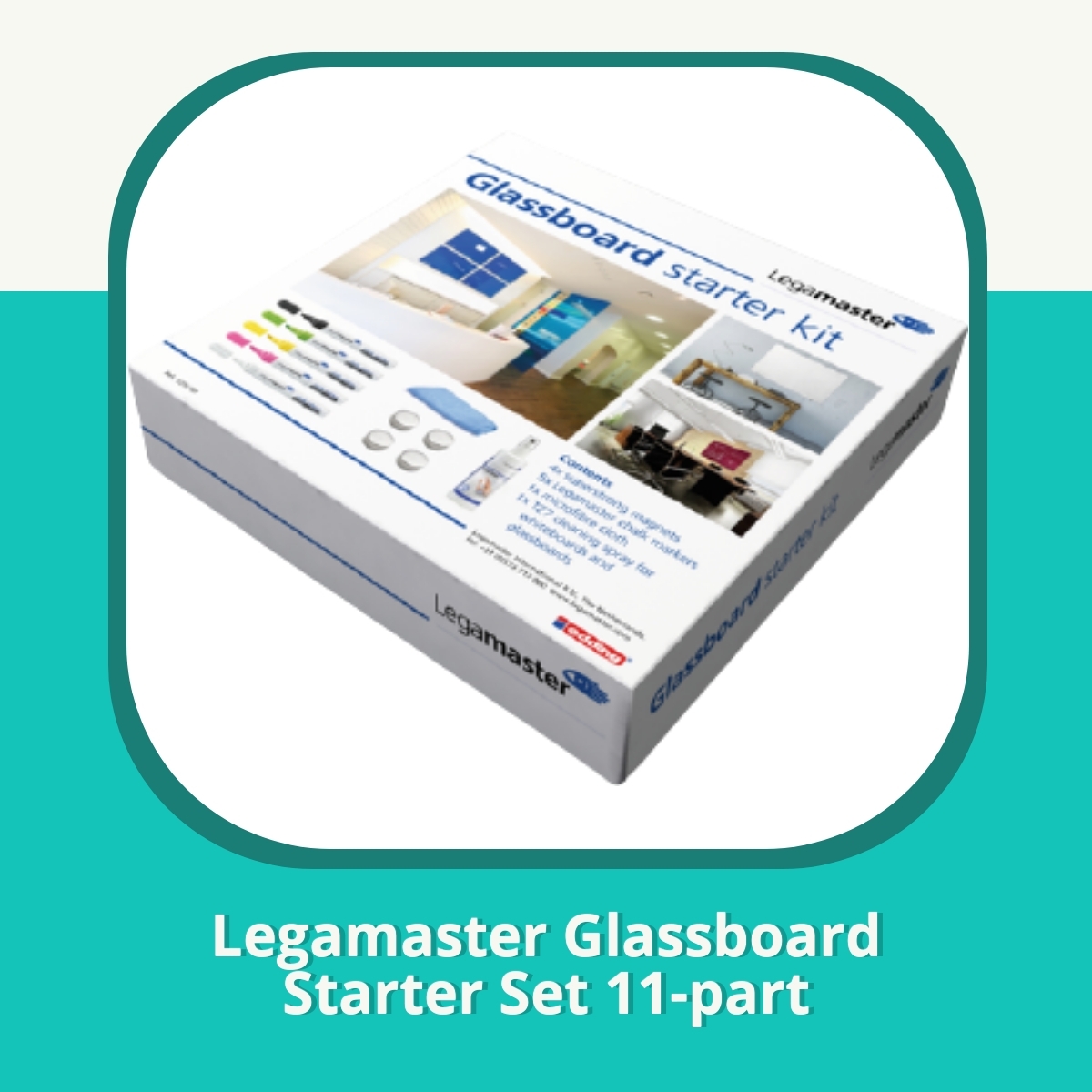 Recension af Legamaster Glassboard Starter Set 11-part