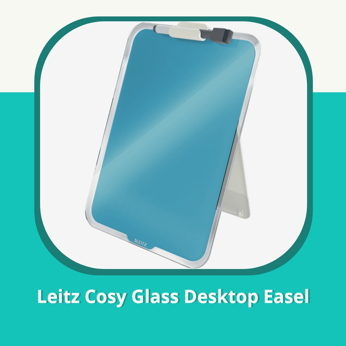 Anmeldelse af Leitz Cosy Glass Desktop Easel