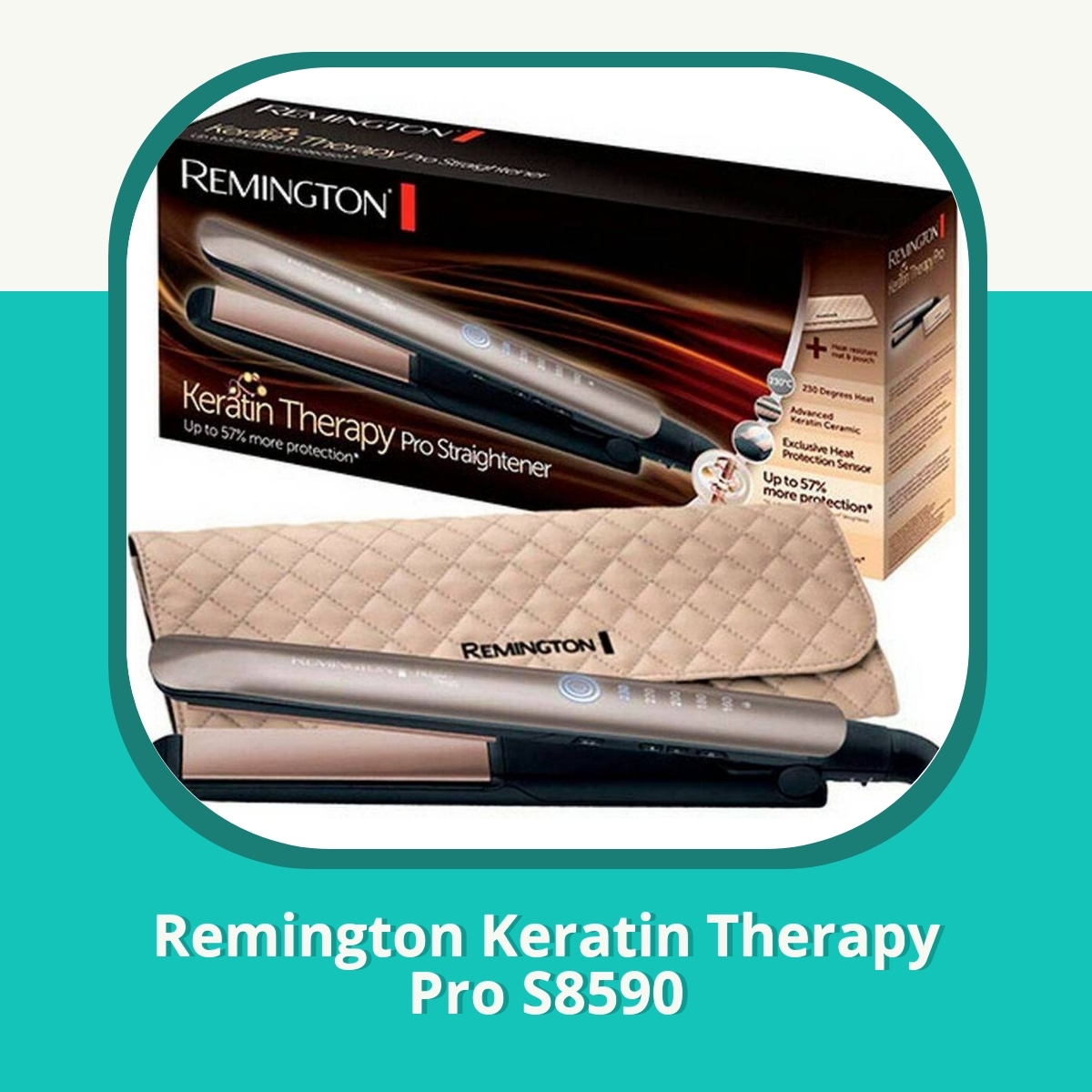 Anmeldelse af Remington Keratin Therapy Pro S8590