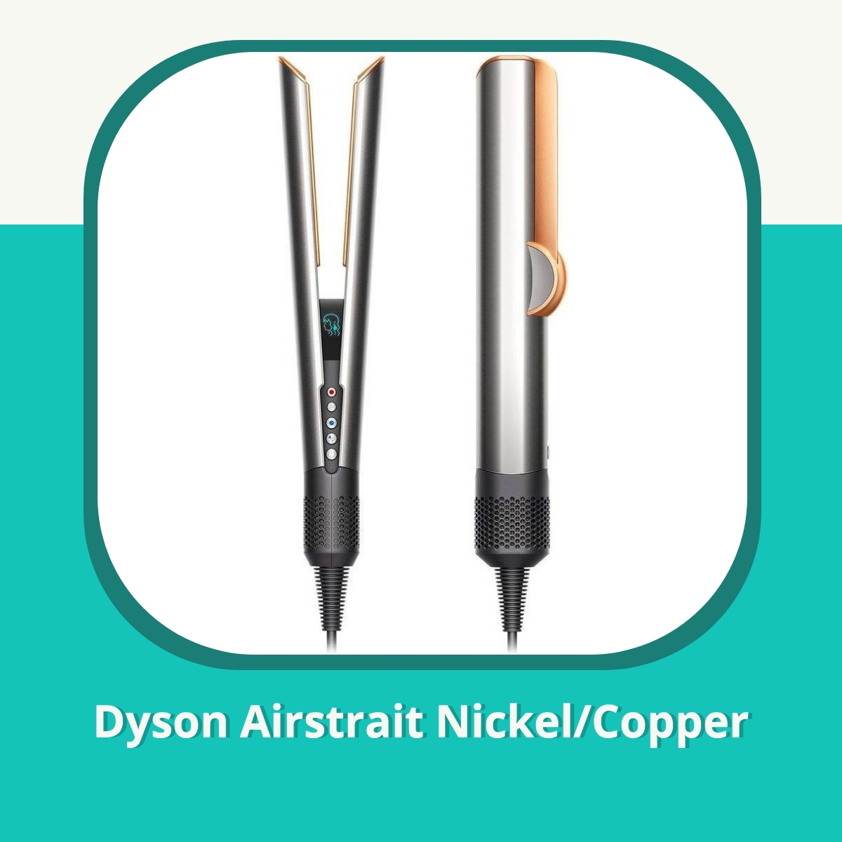Anmeldelse af Dyson Airstrait Nickel/Copper