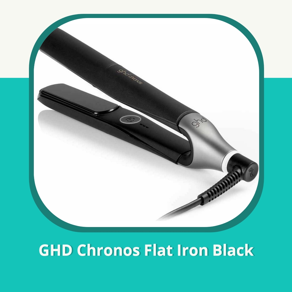 Anmeldelse af GHD Chronos Flat Iron Black