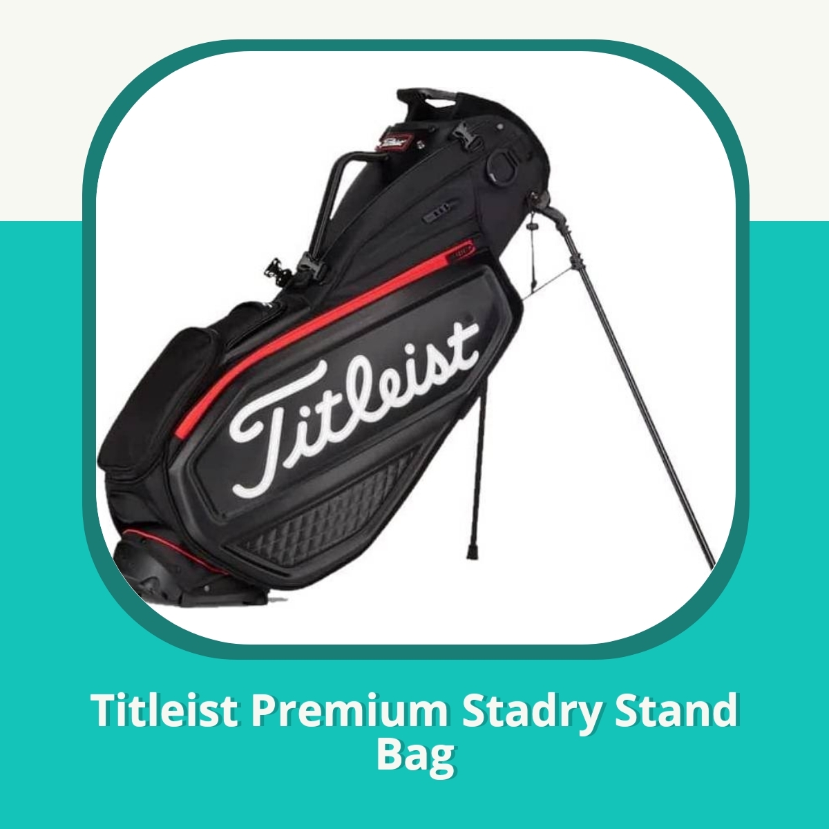 Anmeldelse af Titleist Premium Stadry Stand Bag