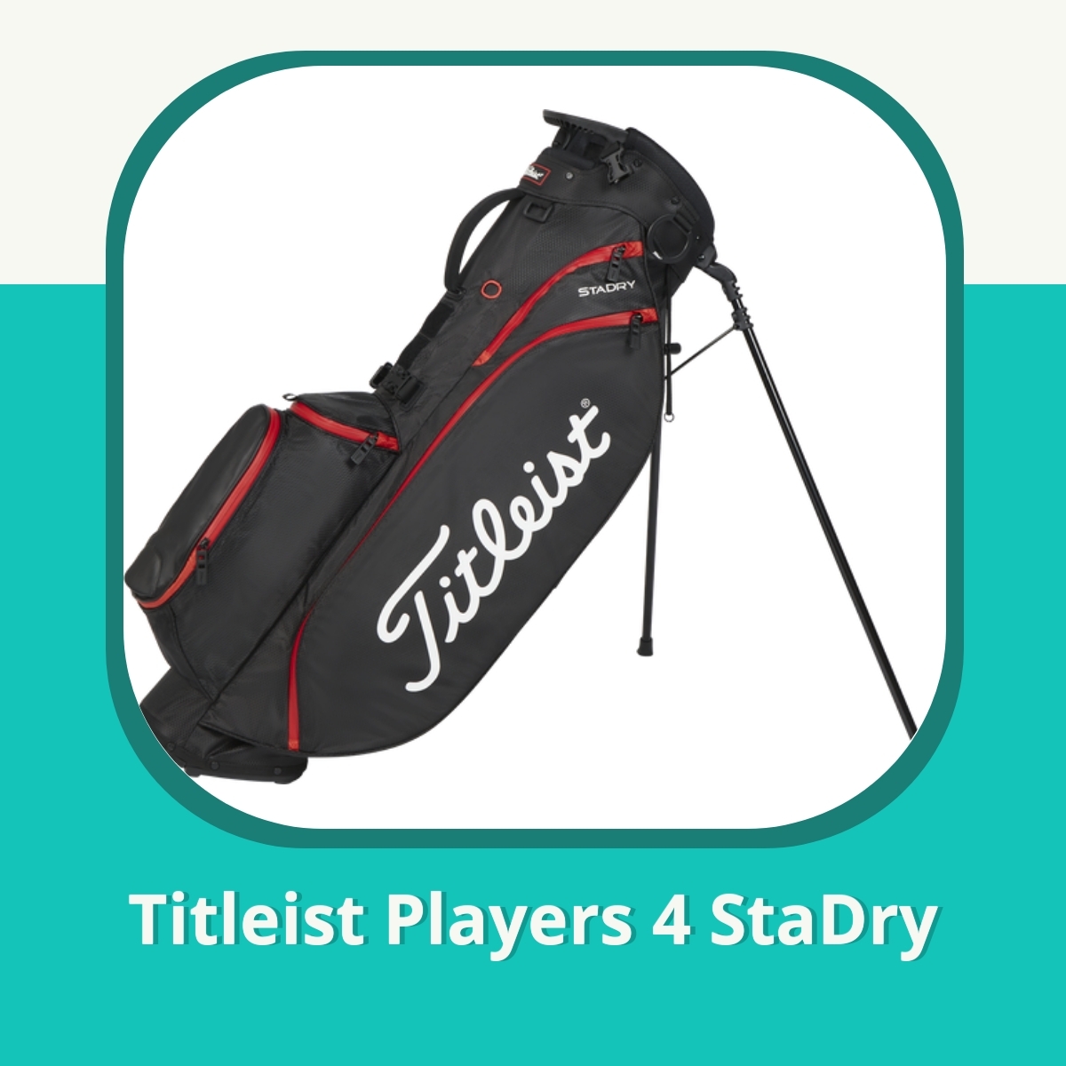 Anmeldelse af Titleist Players 4 StaDry