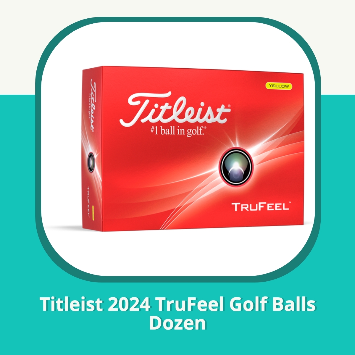 Anmeldelse af Titleist 2024 TruFeel Golf Balls Dozen