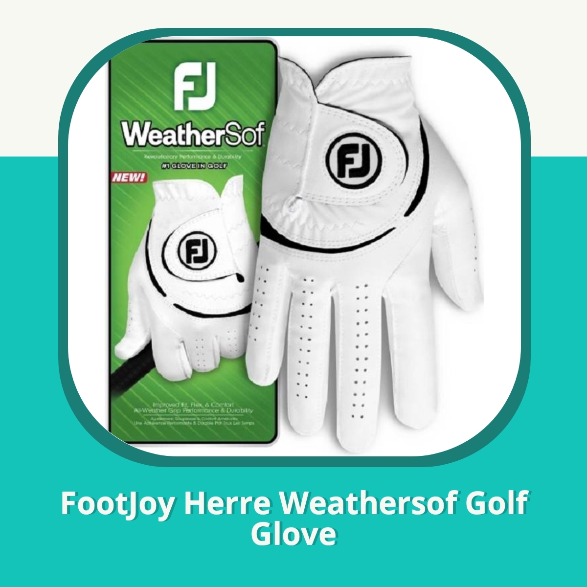Anmeldelse af FootJoy Herre Weathersof Golf Glove