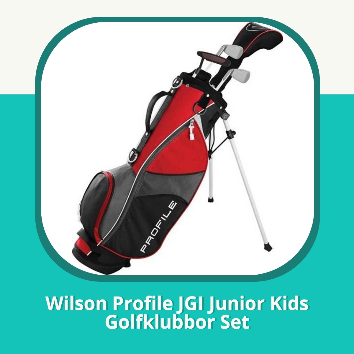 Recension Wilson Profile JGI Junior Kids Golfklubbor Set