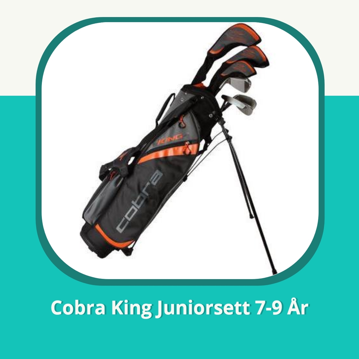 Anmeldelse af Cobra King Juniorsett 7-9 År