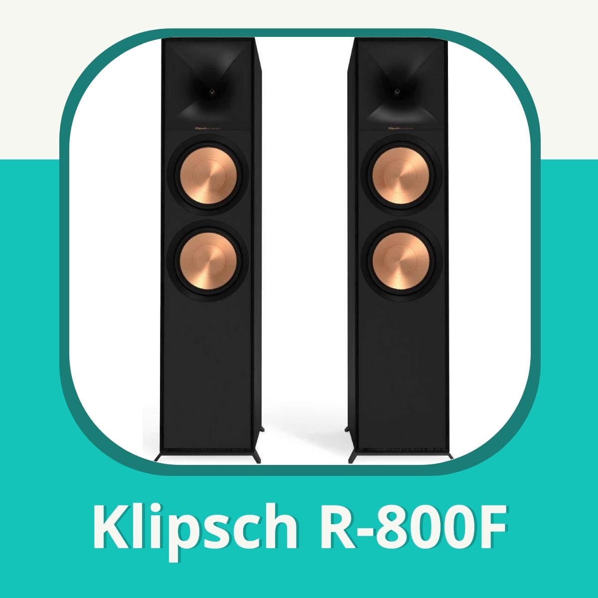 Recension af Klipsch R-800F