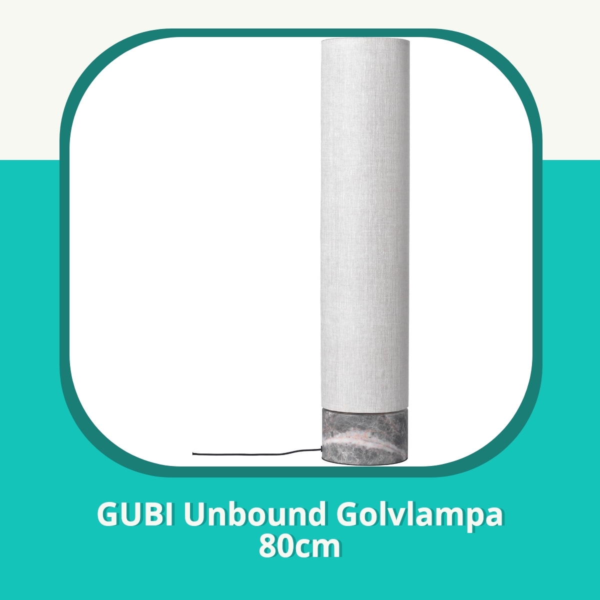 Recension GUBI Unbound Golvlampa 80cm