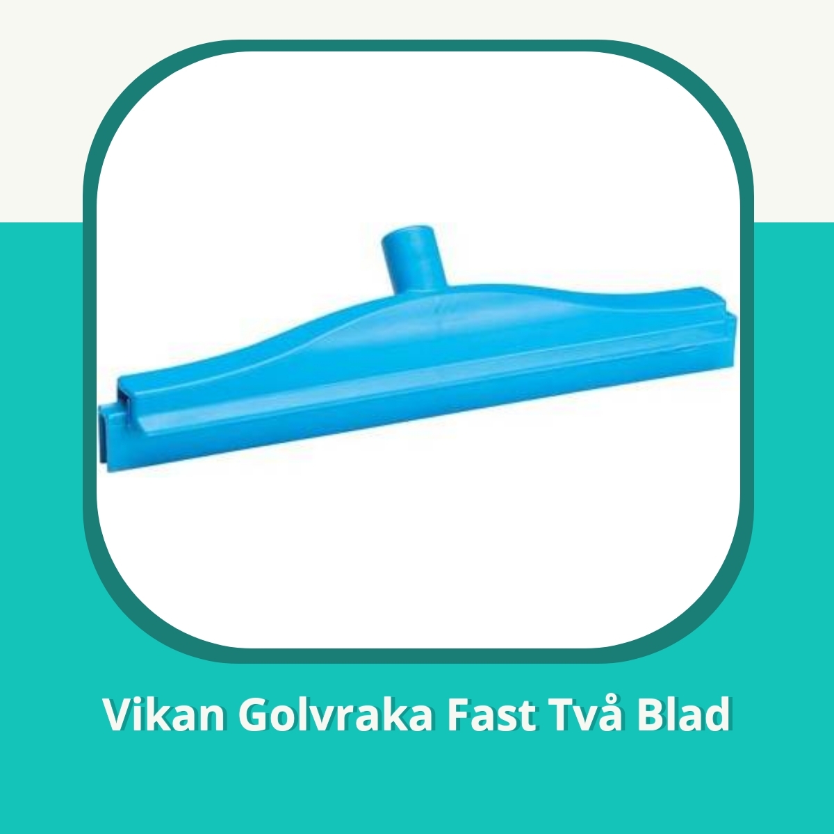 Recension af Vikan Golvraka Fast Två Blad