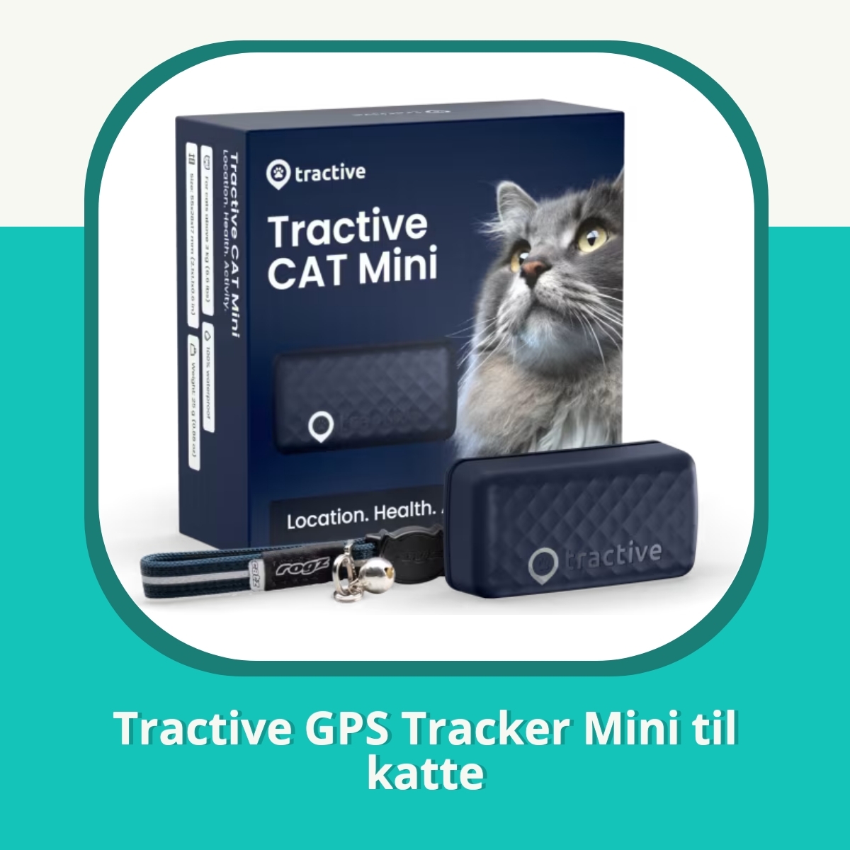 Anmeldelse af Tractive GPS Tracker Mini til katte