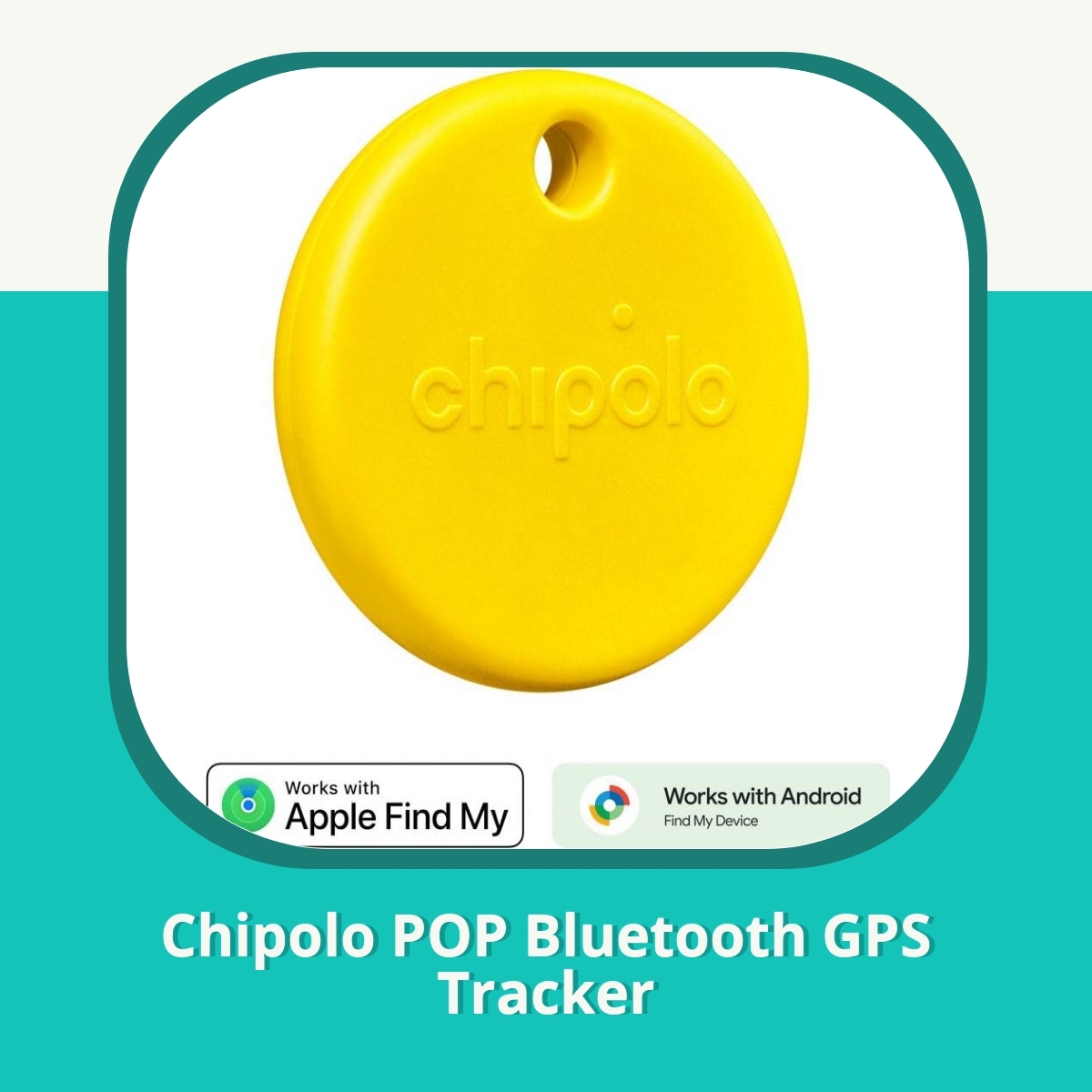 Anmeldelse af Chipolo POP Bluetooth GPS Tracker