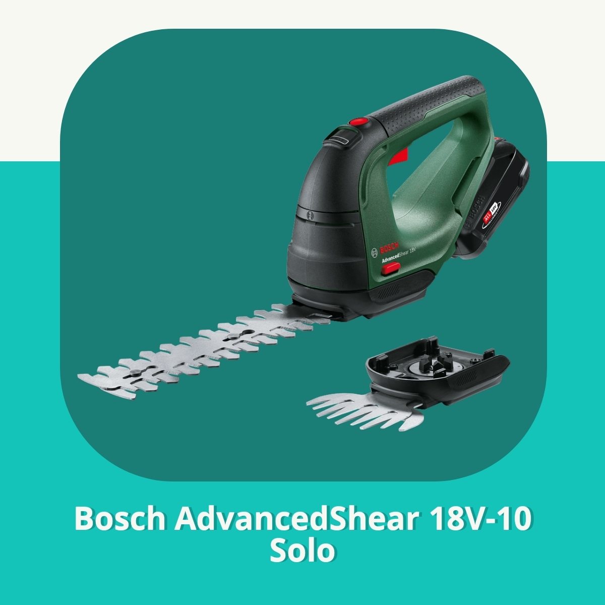 Anmeldelse af Bosch AdvancedShear 18V-10 Solo