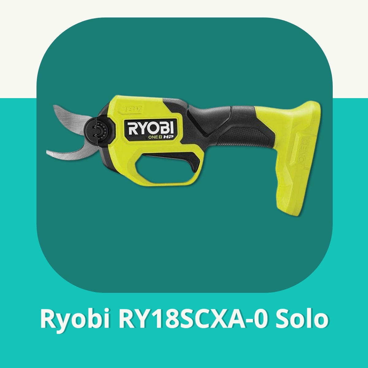 Anmeldelse af Ryobi RY18SCXA-0 Solo