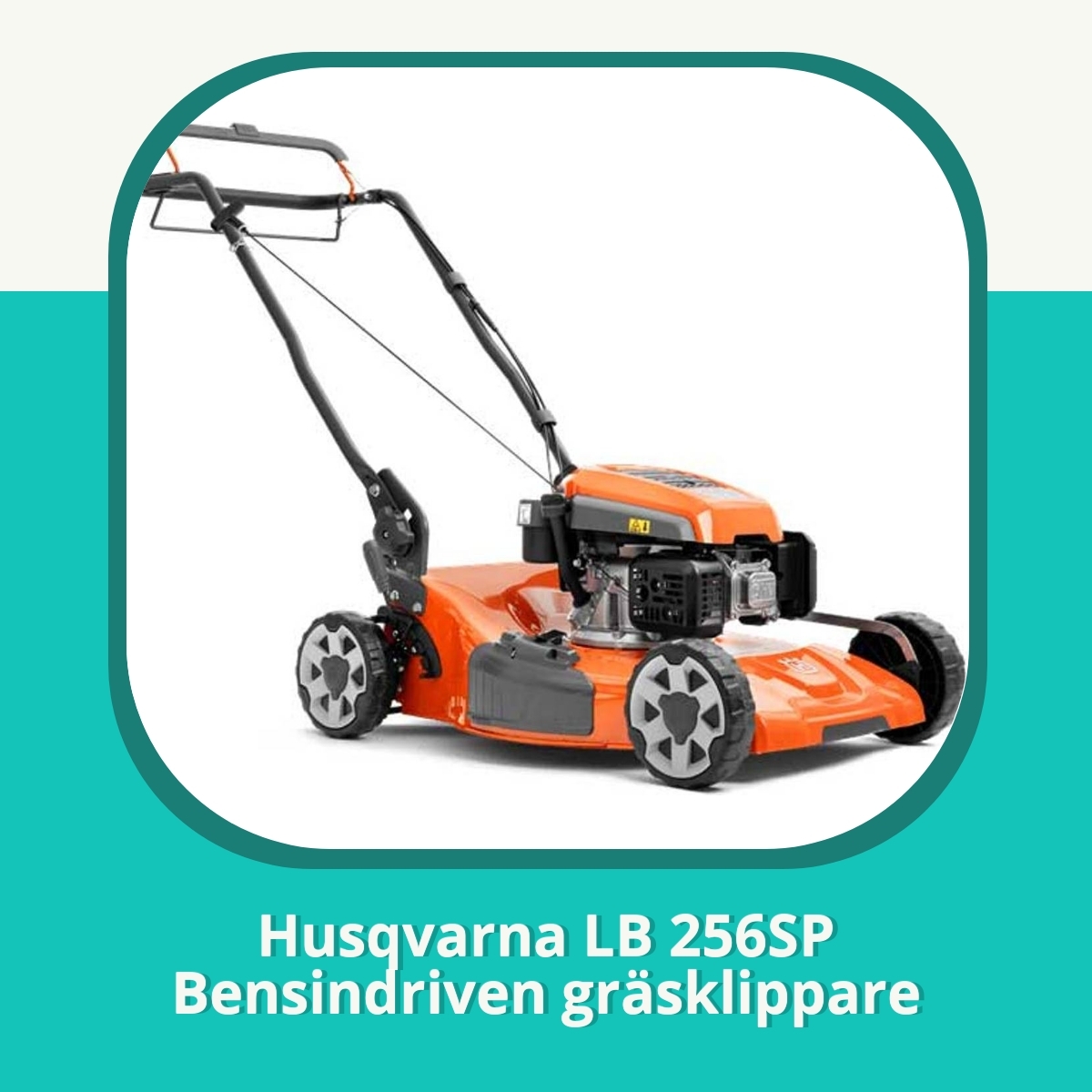 Recension Husqvarna LB 256SP Bensindriven gräsklippare