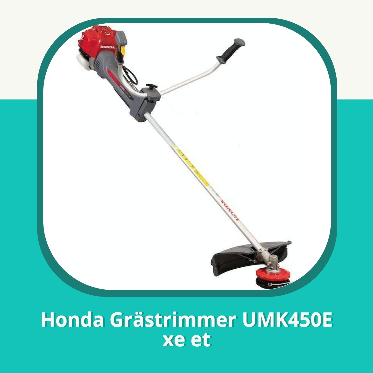 Anmeldelse af Honda Grästrimmer UMK450E xe et