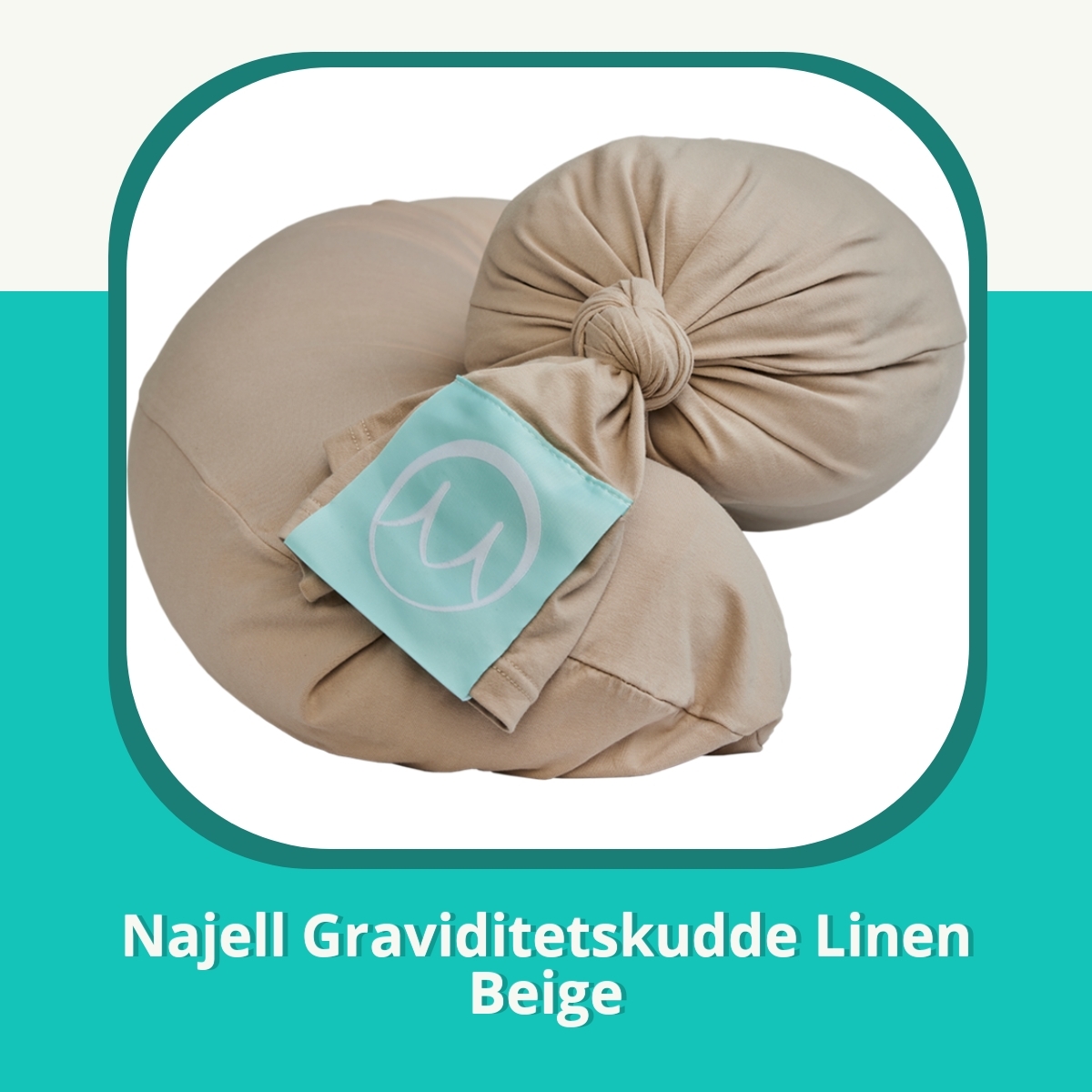 Recension af Najell Graviditetskudde Linen Beige