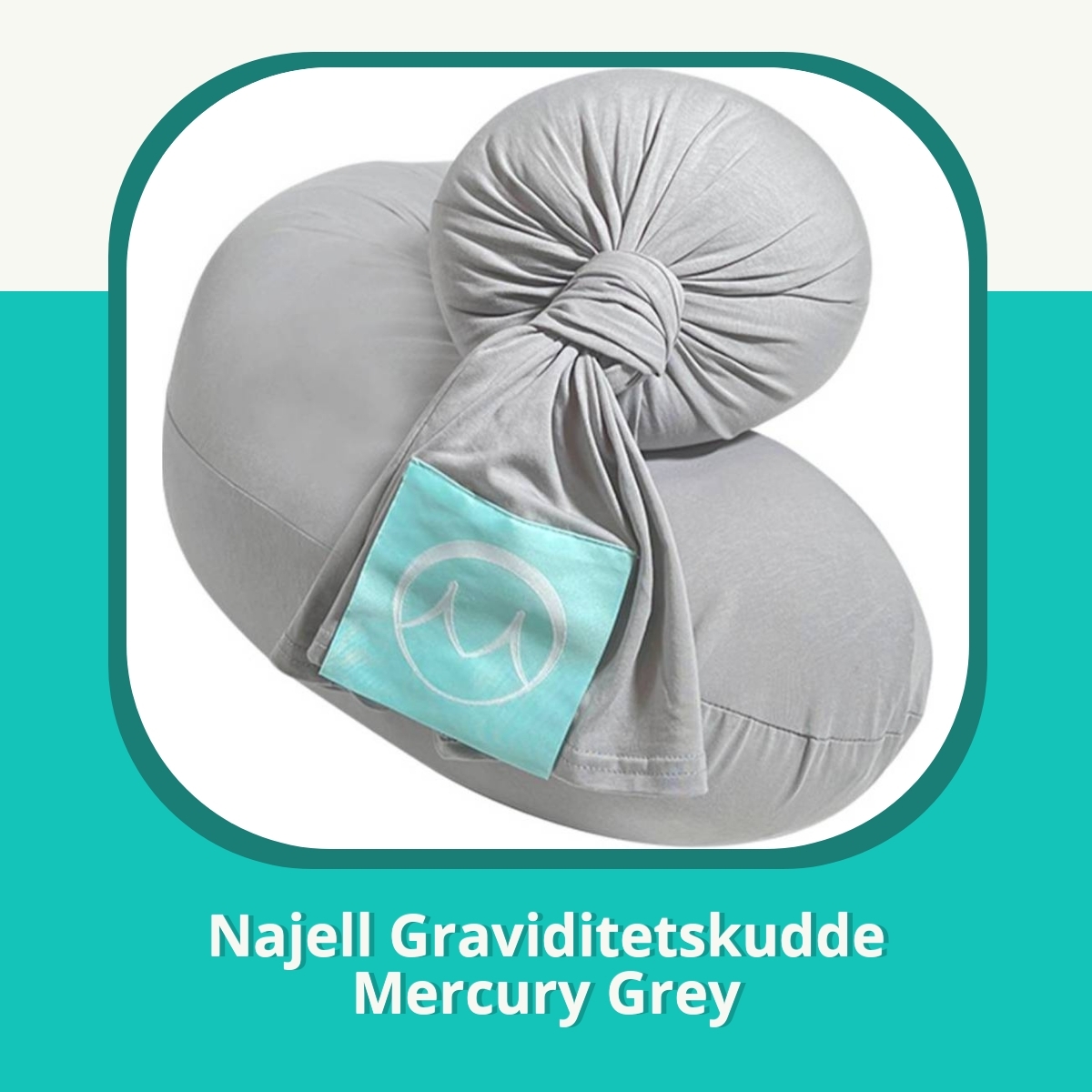 Recension af Najell Graviditetskudde Mercury Grey