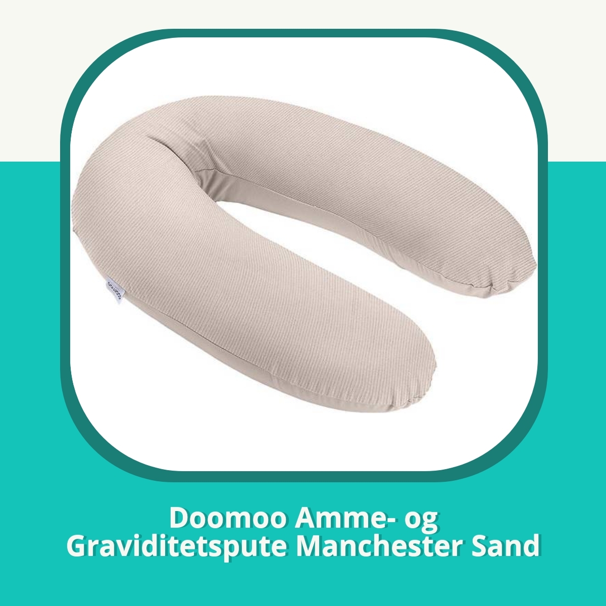 Anmeldelse Doomoo Amme- og Graviditetspute Manchester Sand