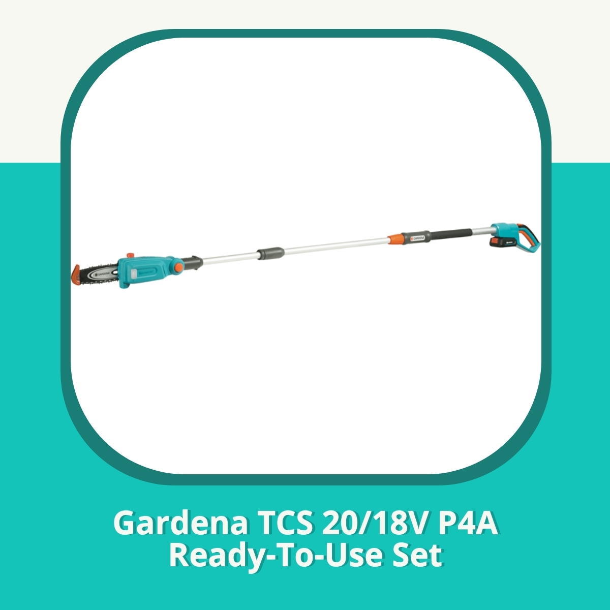 Recension af Gardena TCS 20/18V P4A Ready-To-Use Set
