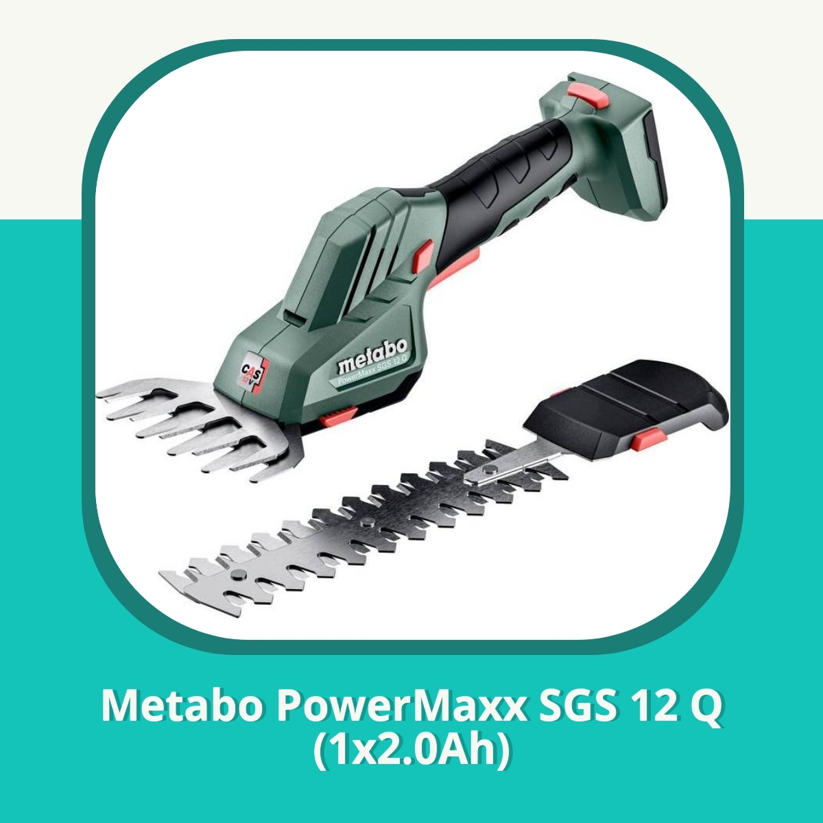 Anmeldelse af Metabo PowerMaxx SGS 12 Q (1x2.0Ah)