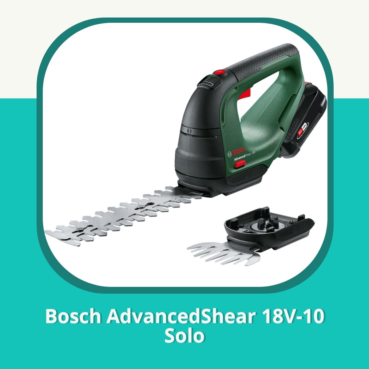 Anmeldelse af Bosch AdvancedShear 18V-10 Solo