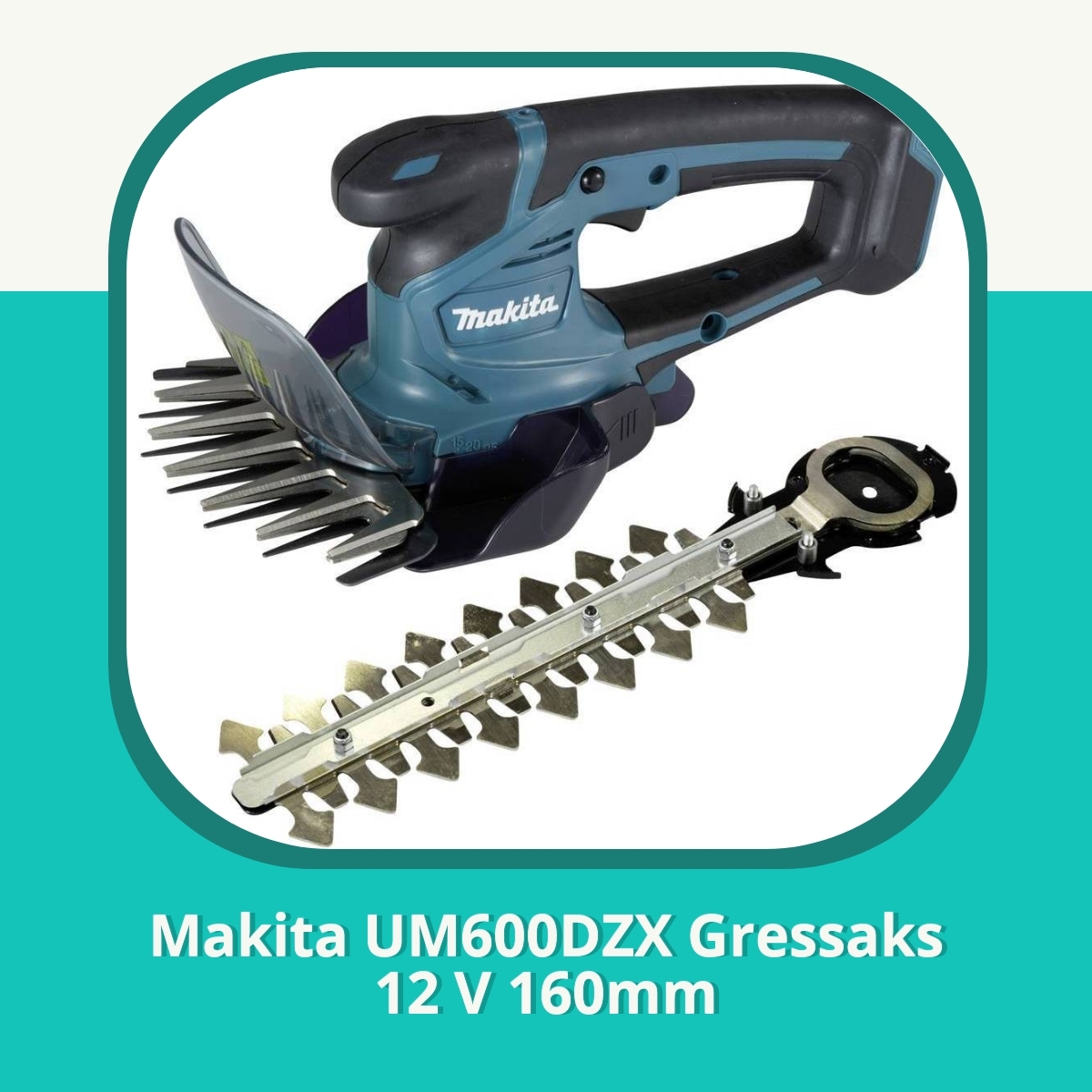 Anmeldelse af Makita UM600DZX Gressaks 12 V 160mm