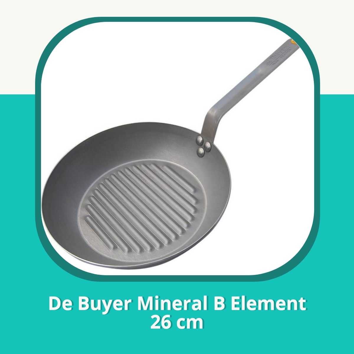 Recension af De Buyer Mineral B Element 26 cm
