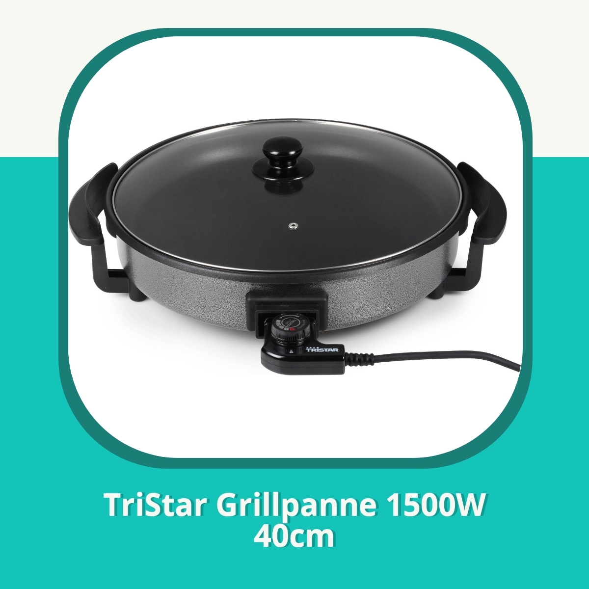 Anmeldelse af TriStar Grillpanne 1500W 40cm