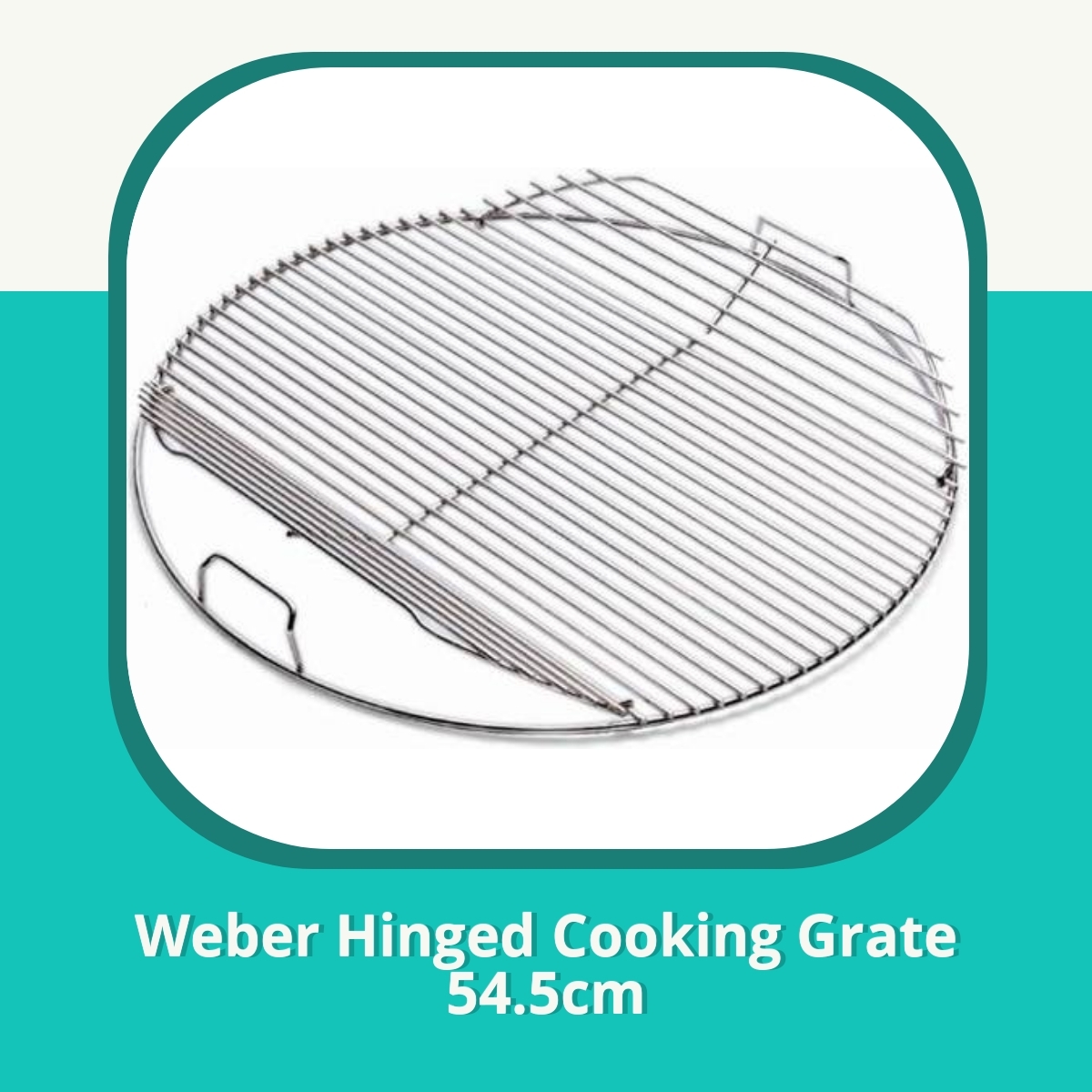 Anmeldelse af Weber Hinged Cooking Grate 54.5cm