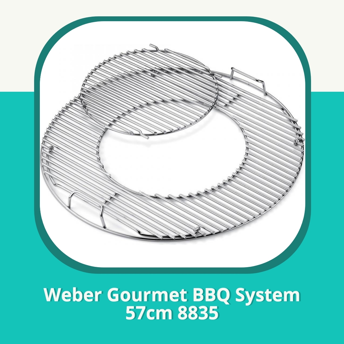 Anmeldelse af Weber Gourmet BBQ System 57cm 8835