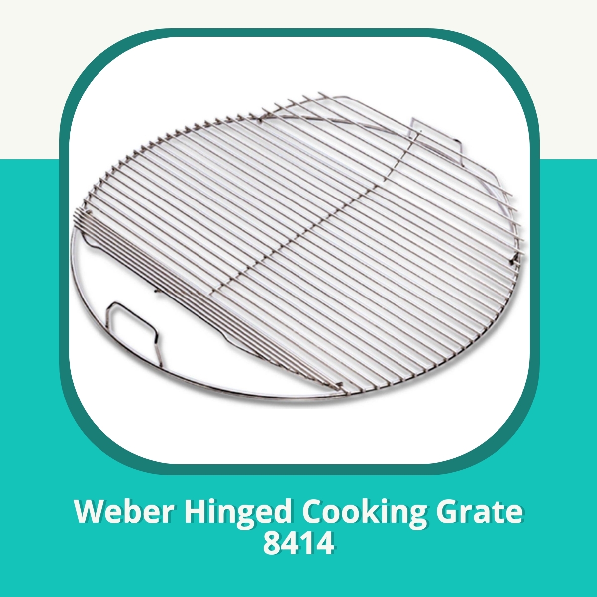 Anmeldelse af Weber Hinged Cooking Grate 8414