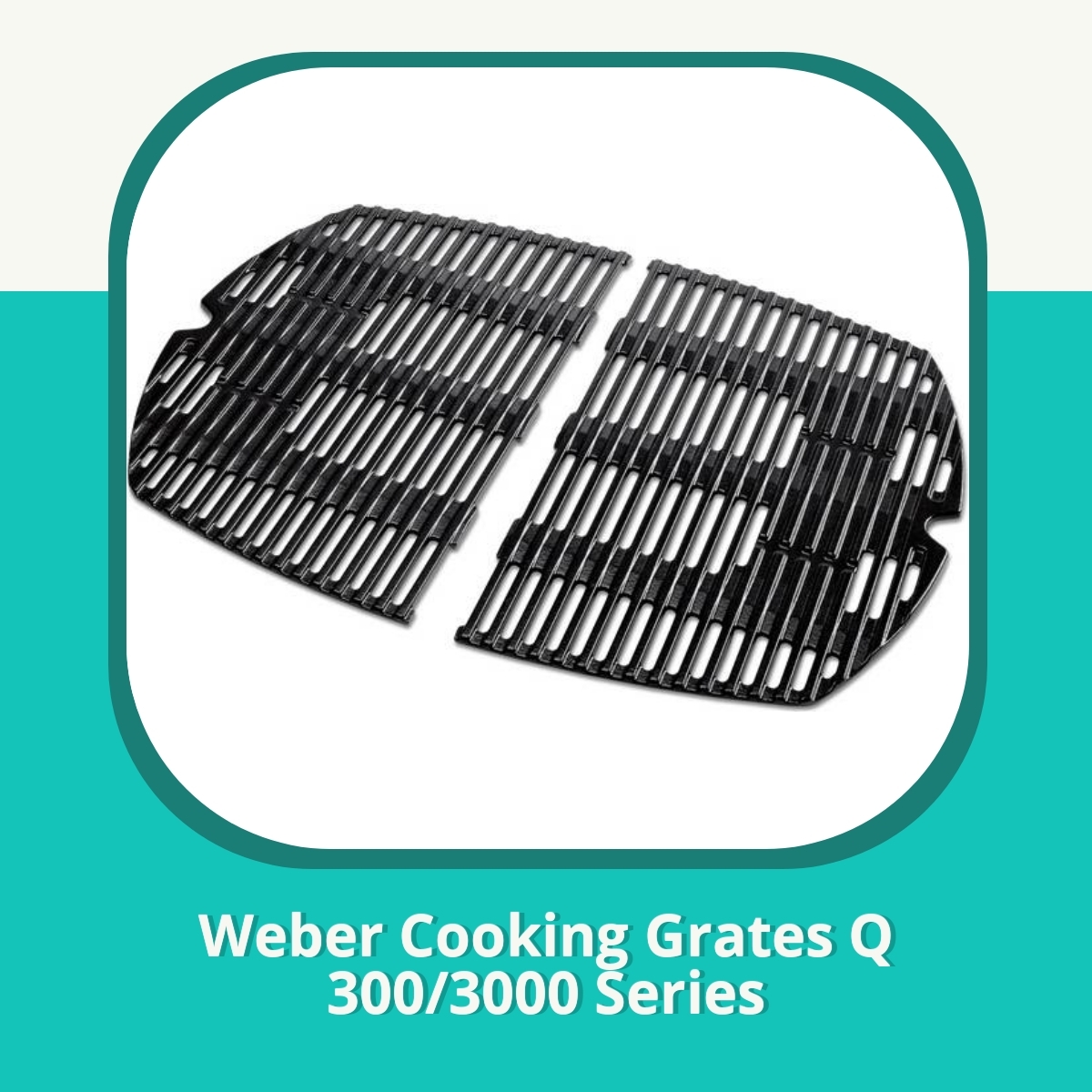 Anmeldelse af Weber Cooking Grates Q 300/3000 Series