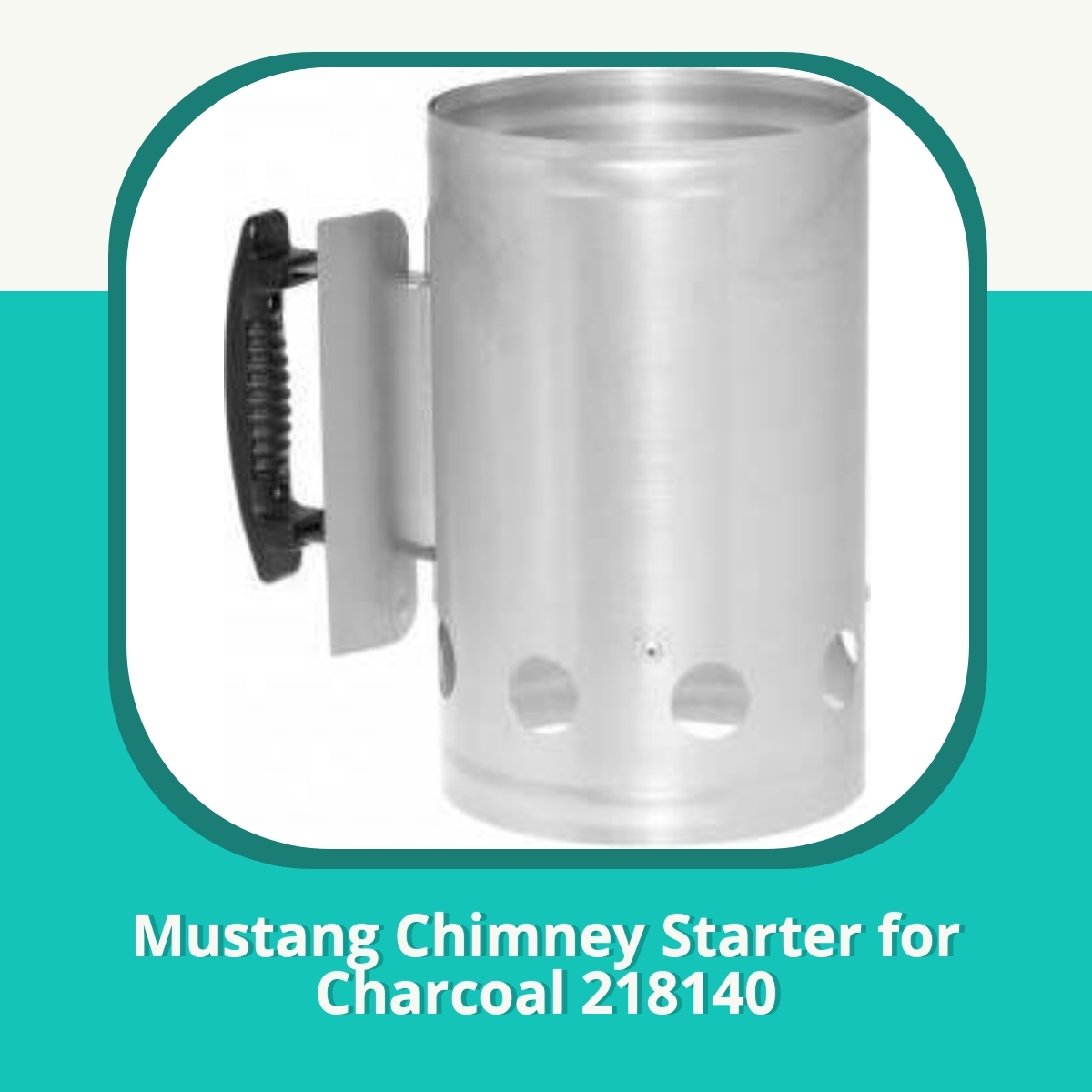 Recension Mustang Chimney Starter for Charcoal 218140