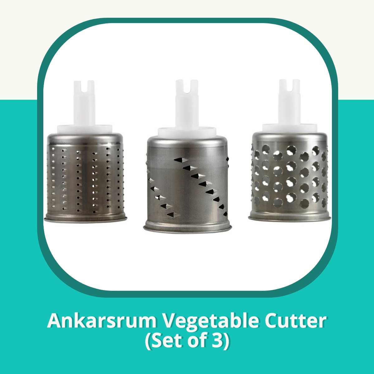 Anmeldelse af Ankarsrum Vegetable Cutter (Set of 3)