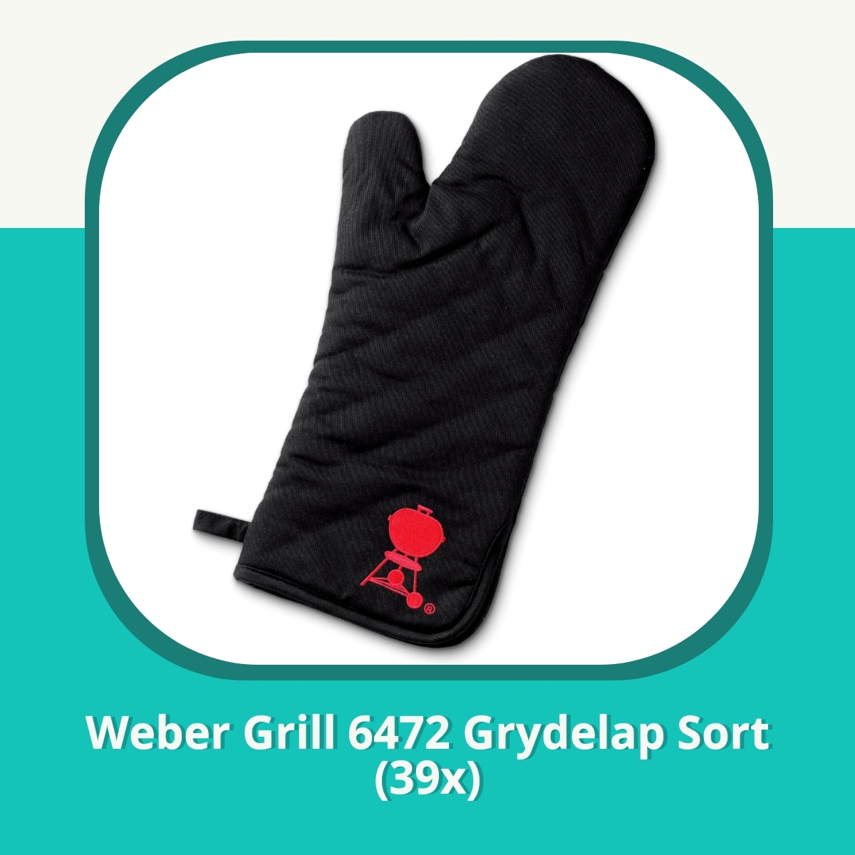 Anmeldelse af Weber Grill 6472 Grydelap Sort (39x)